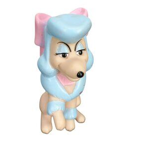 Vintage 1988 Disney Oliver & Co. Georgette Finger Puppet McDonalds Toy 3.25" Pin